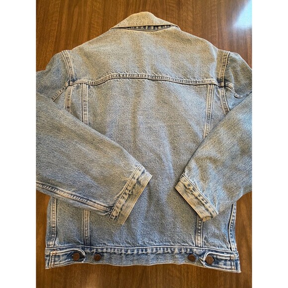 Vtg Bristol Blues Denim Jacket Mens Large 44/46 Trucker USA Workwear - Picture 12 of 14